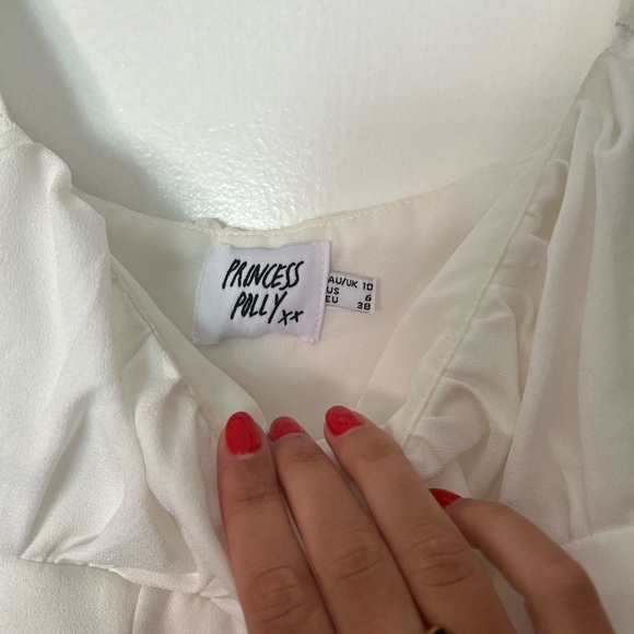 Princess Polly Long Sleeve Crop Blouse - Picture 3 of 8